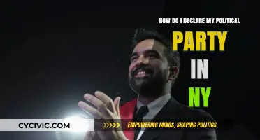 How to Declare Your Political Party Affiliation in New York