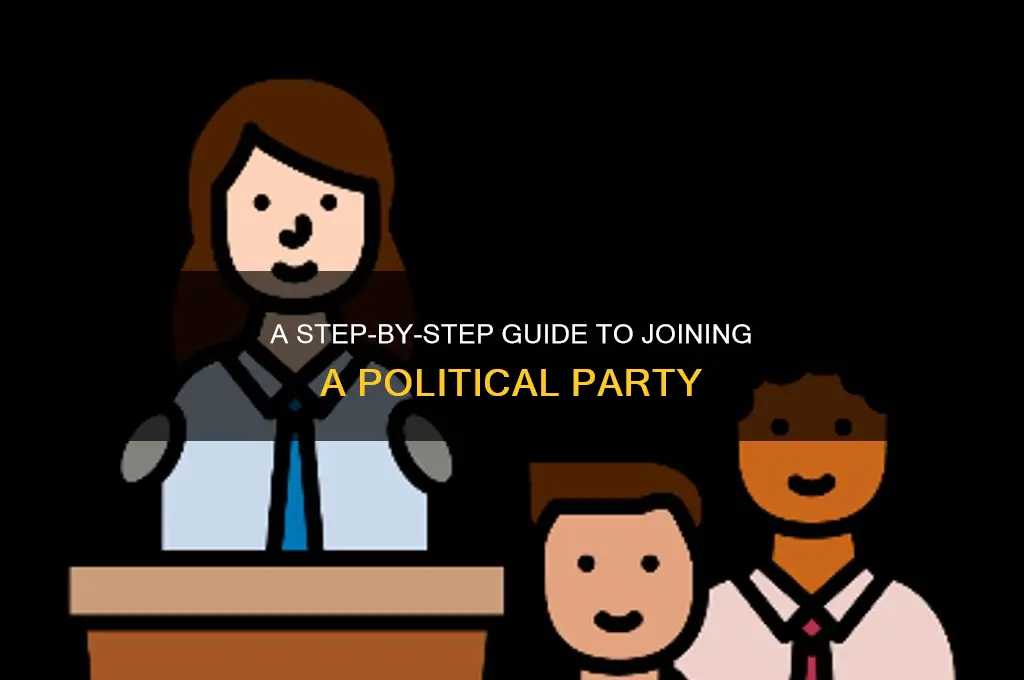 how do i enroll in a political party