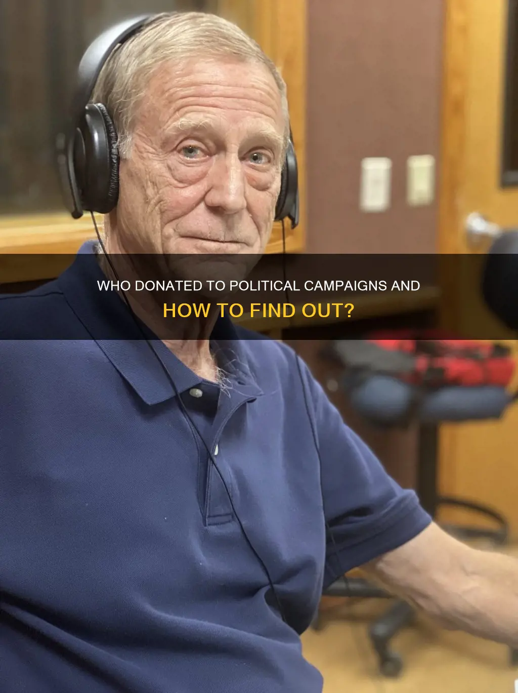 how do i find out who donated to political campaigns