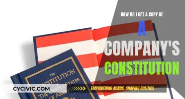 Company Constitution: How to Get a Copy?