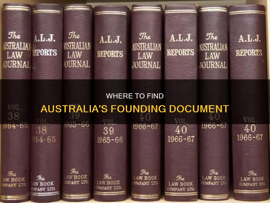 how do i get a copy of the australian constitution