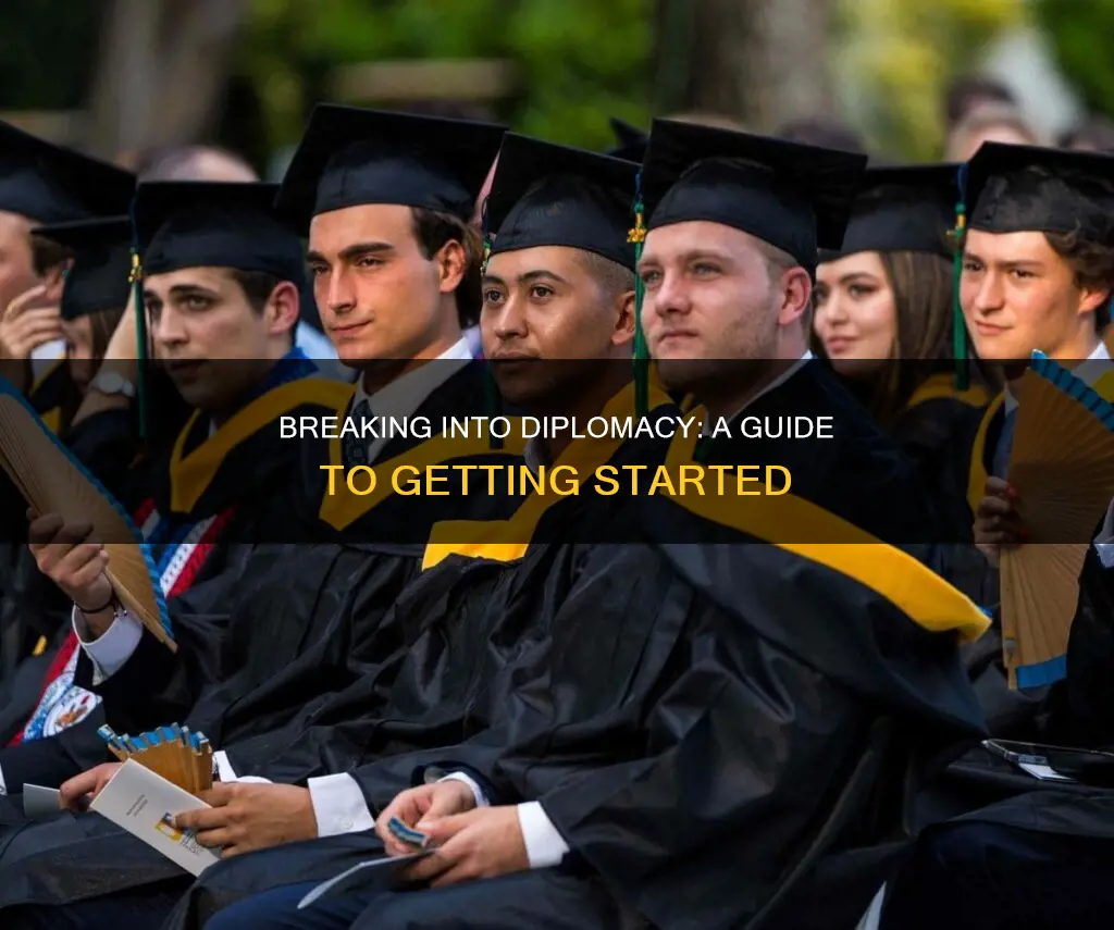 how do i get into diplomacy