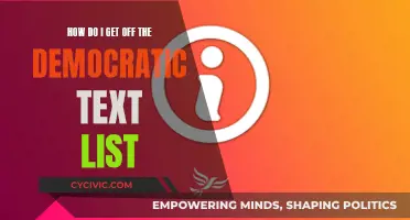 Unsubscribe: Opting Out of Democratic Texts