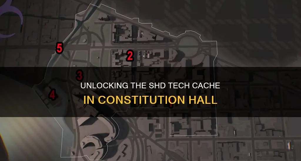 how do i get the shd tech cache constitution hall
