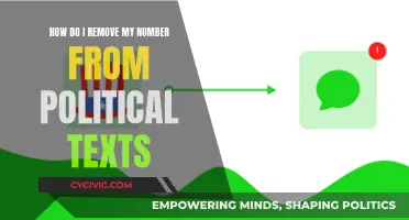 Stop Political Texts: Keep Your Number Private