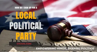 Joining Local Politics: A Step-by-Step Guide to Signing Up for a Political Party