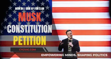 Signing Elon Musk's Constitution Petition: A Step-by-Step Guide