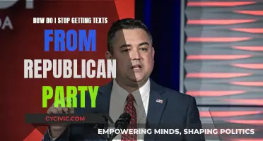 Block Republican Texts: Regain Peace, Here's How