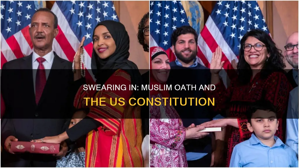 how do muslims swear to uphold the constitution