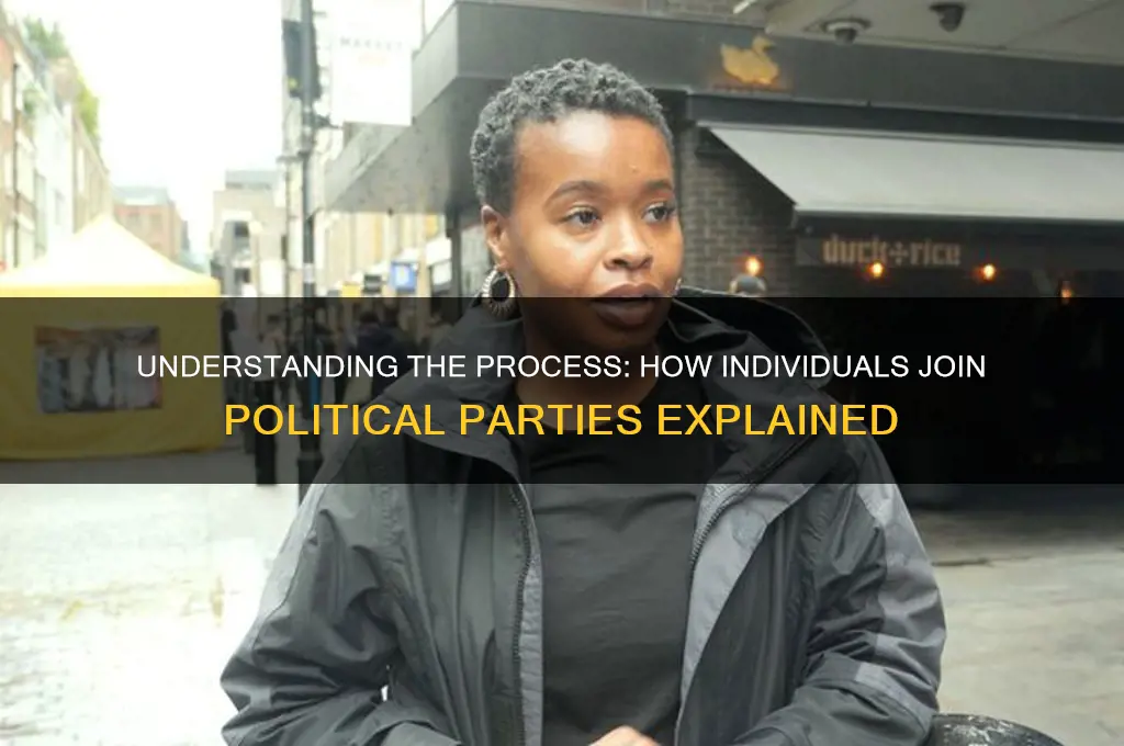 how do people join political parties brainly