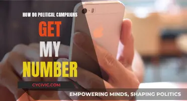 Political Campaigns: How They Get Your Number