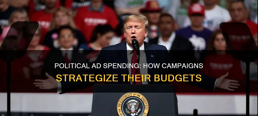 how do political campaigns spend on ads