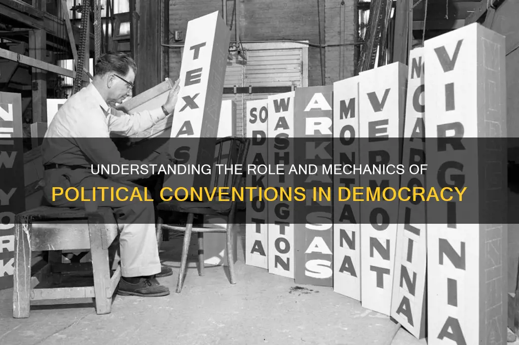 how do political conventions fumction