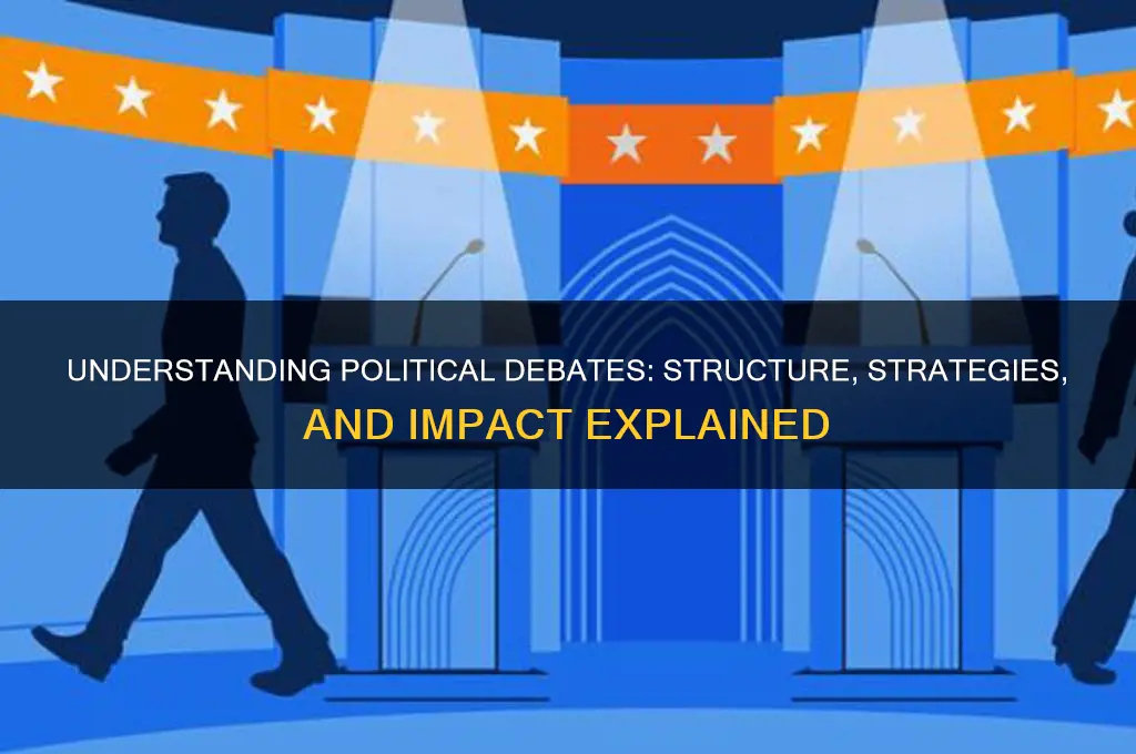 how do political debates work