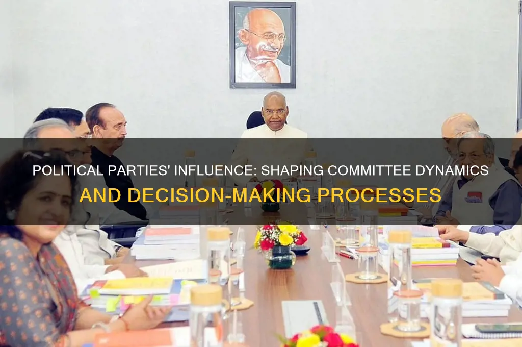 how do political parties affect committees