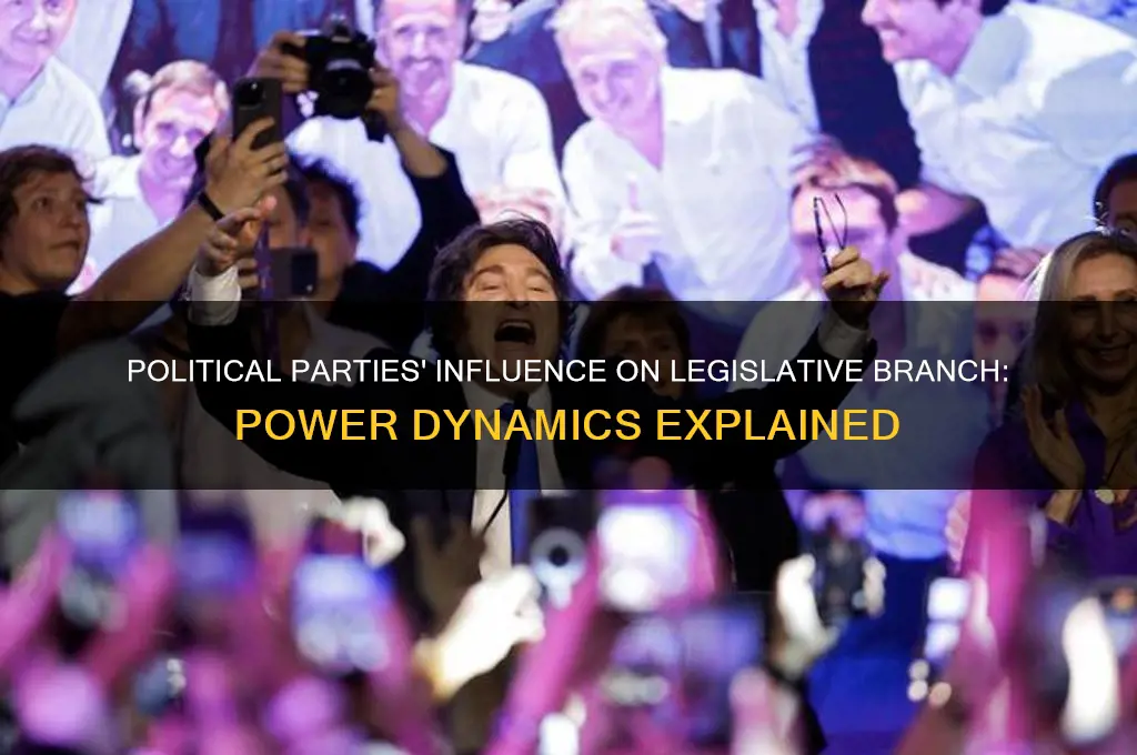 how do political parties affect the legislative branch