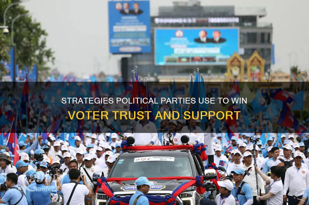 how do political parties attract voters