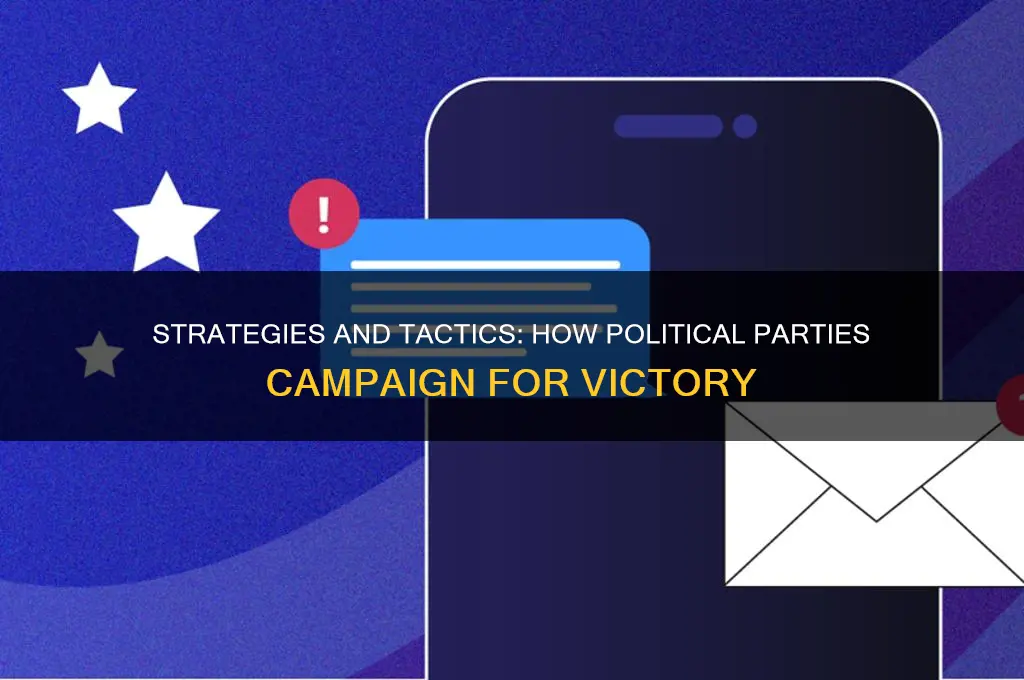 how do political parties campaign