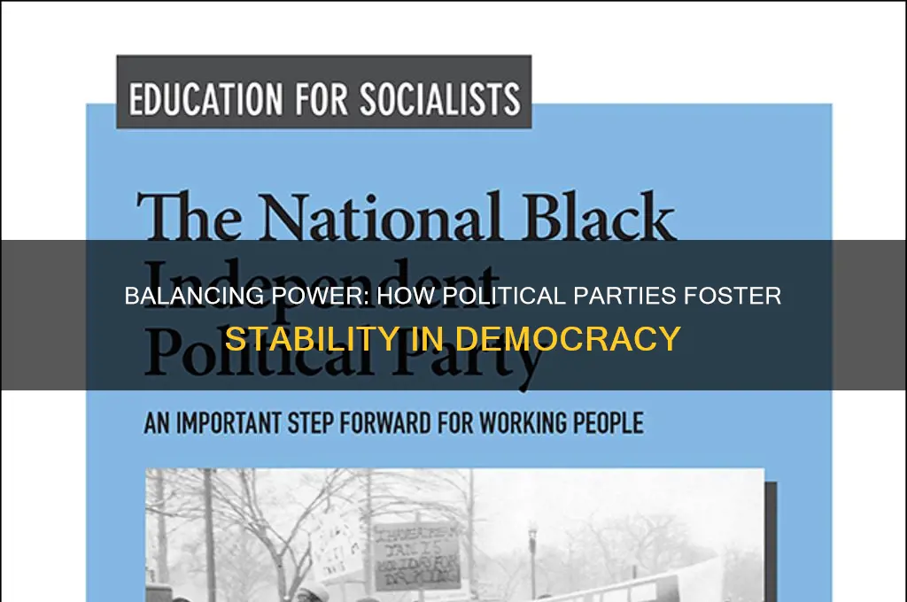 how do political parties create balance