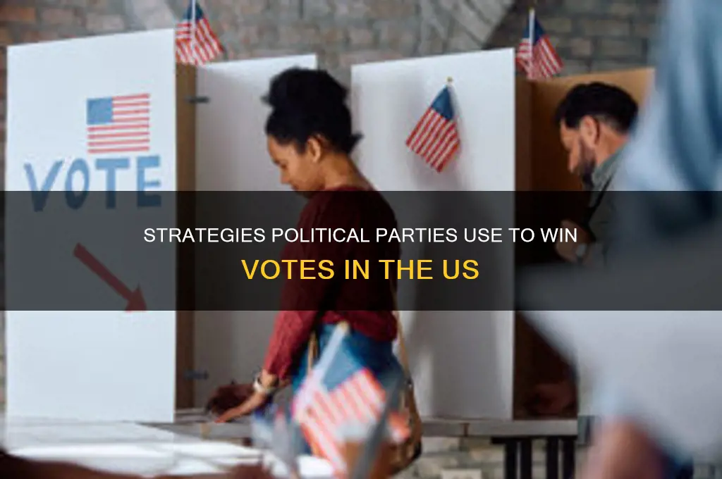 how do political parties cultivate votes in us