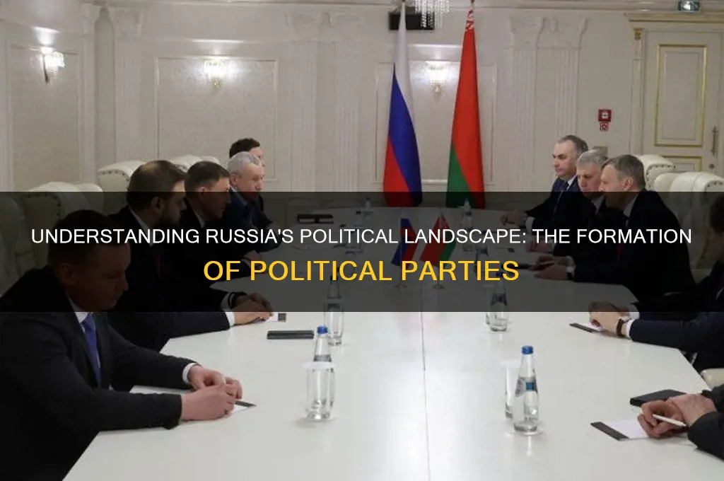 how do political parties form in russia