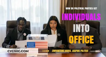 Strategies Political Parties Use to Elect Individuals into Office