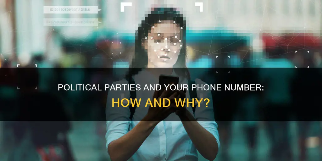 how do political parties get my phone number