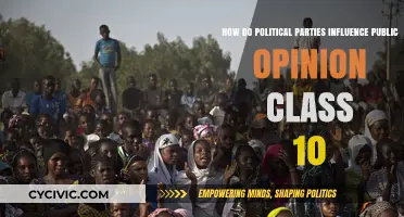 How Political Parties Shape Public Opinion: A Class 10 Guide