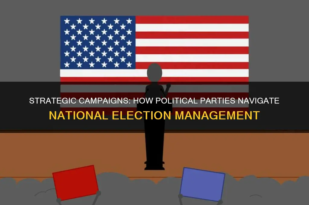 how do political parties manage national elections