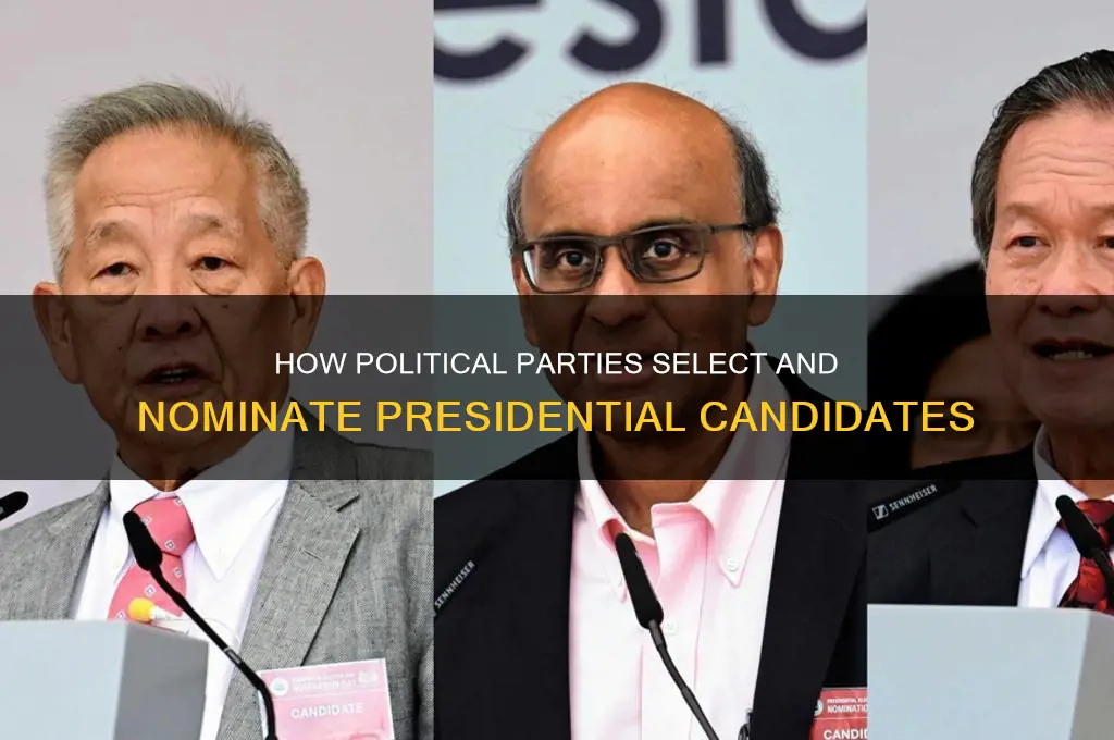 how do political parties nominate presidential candidates