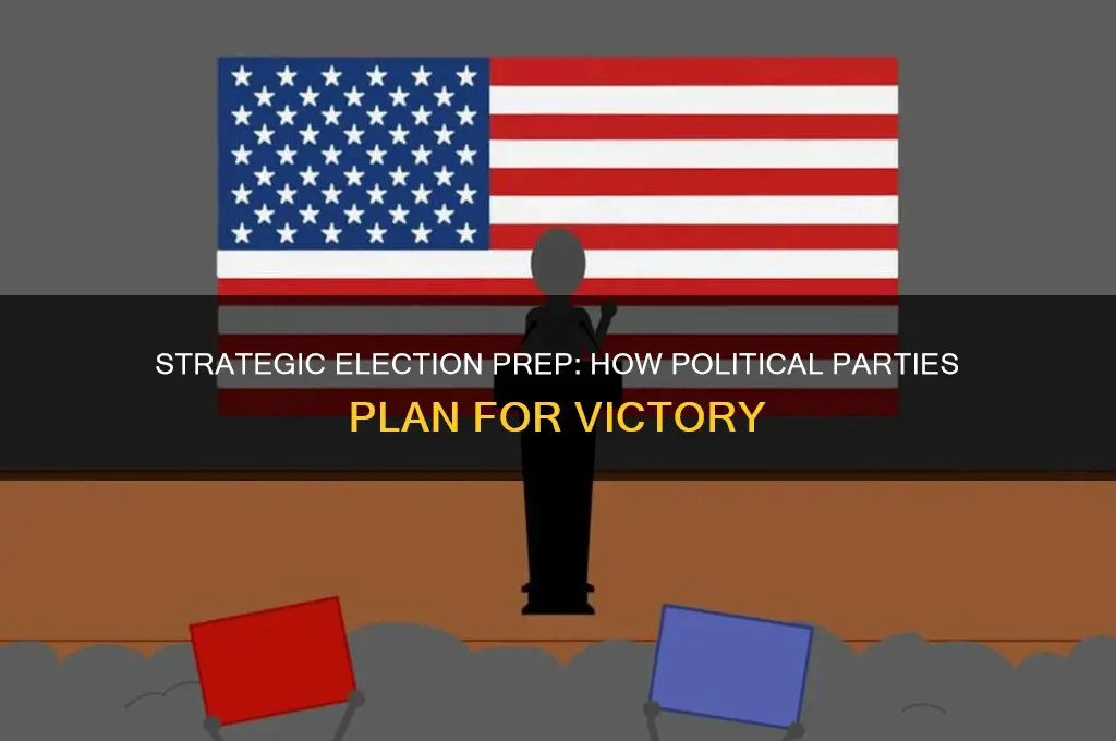 how do political parties prepare for elections