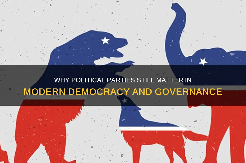 how do political parties remain important