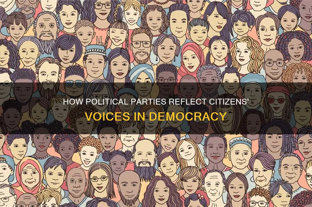 how do political parties represent citizens