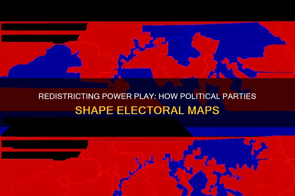how do political parties use redistrcting as a tool