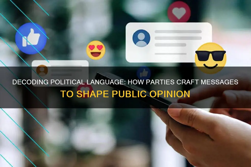 how do political parties word