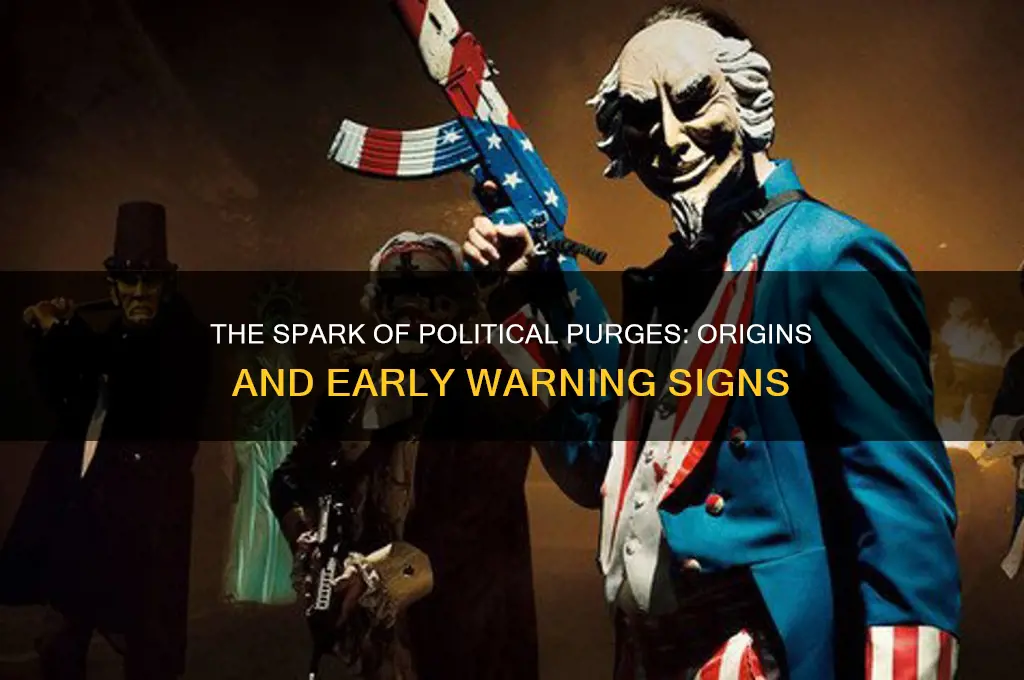 how do political purges start