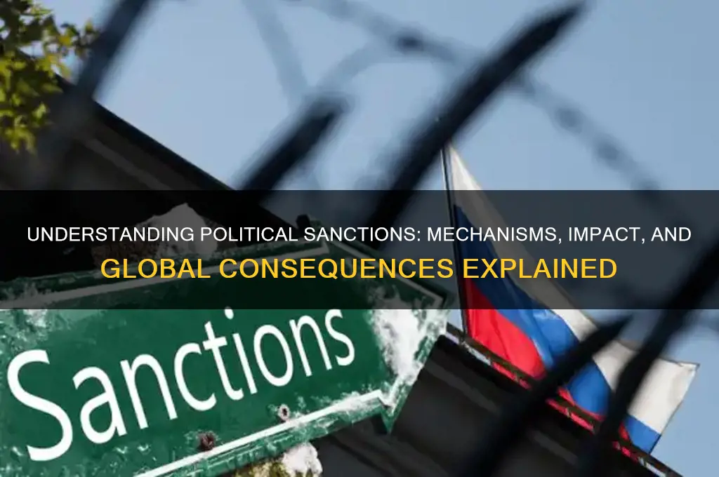 how do political sanctions work