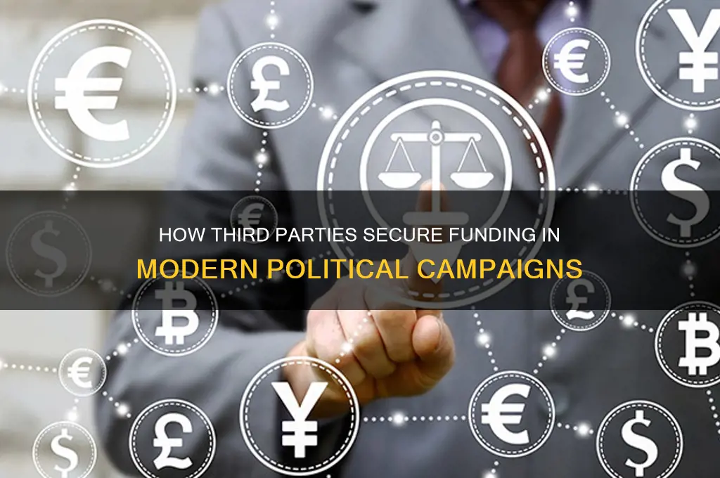 how do political third parties fund