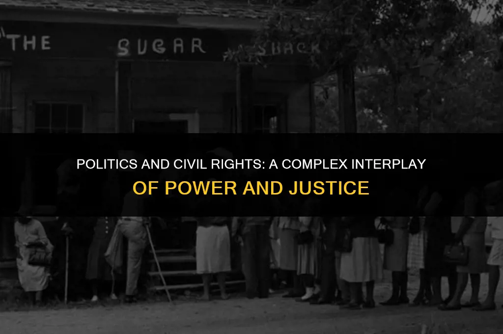 how do politics interfere with civil rights