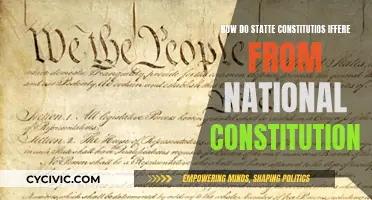State vs National Constitutions: What's the Difference?