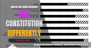 Interpreting the Constitution: Courts' Differing Views