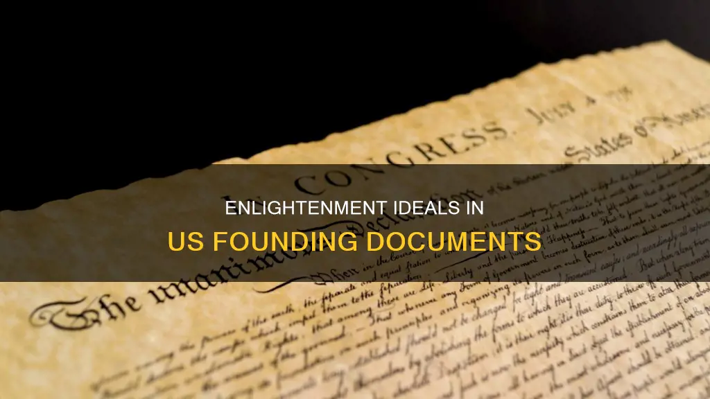 how do the declaration and constitution reflect the enlightment