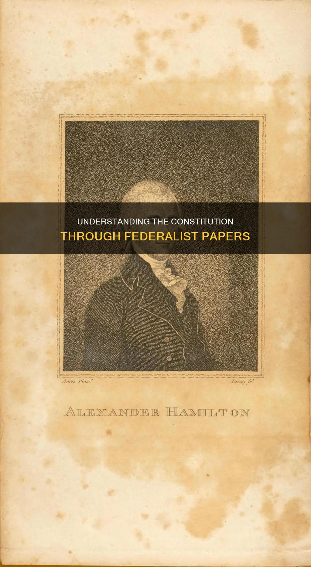 how do the federalist papers interpret the constitution