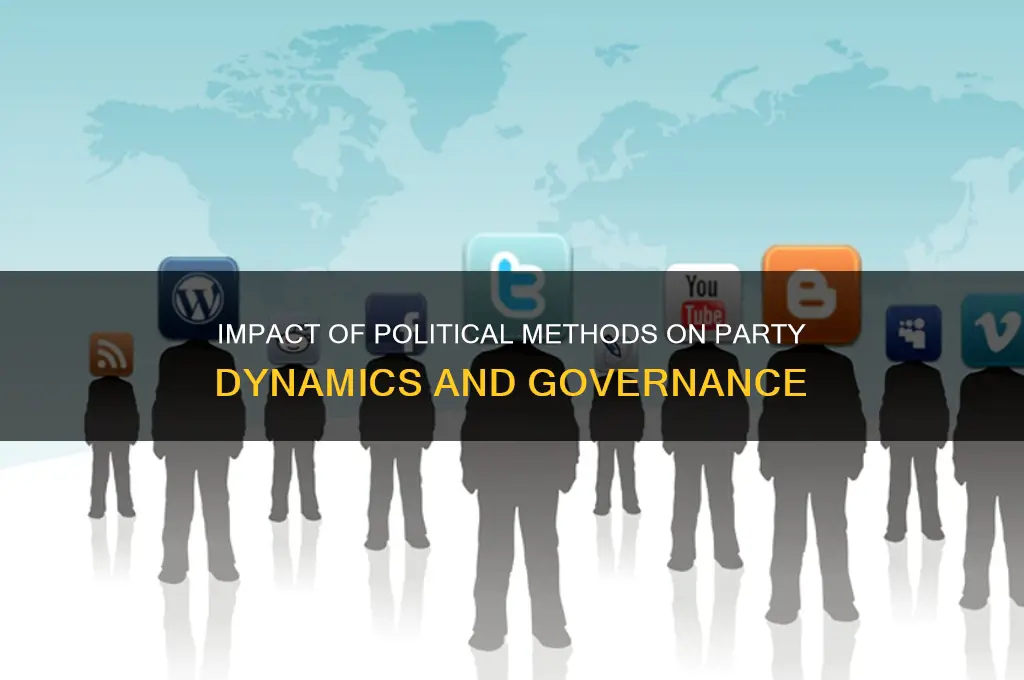 how do these methods affect parties and politics