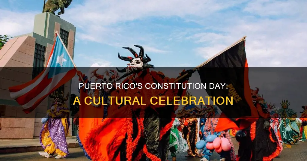 how do they celebrate constitution day in puerto rico