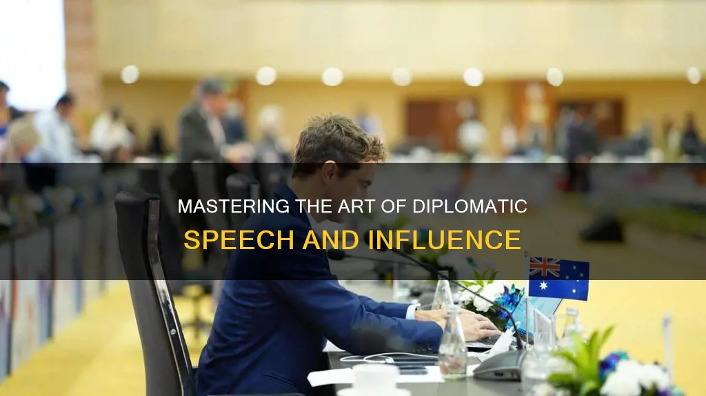 how do u say diplomacy