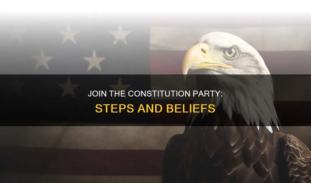 how do you become a member of the constitution party