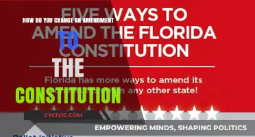 Amending the Constitution: A Step-by-Step Guide