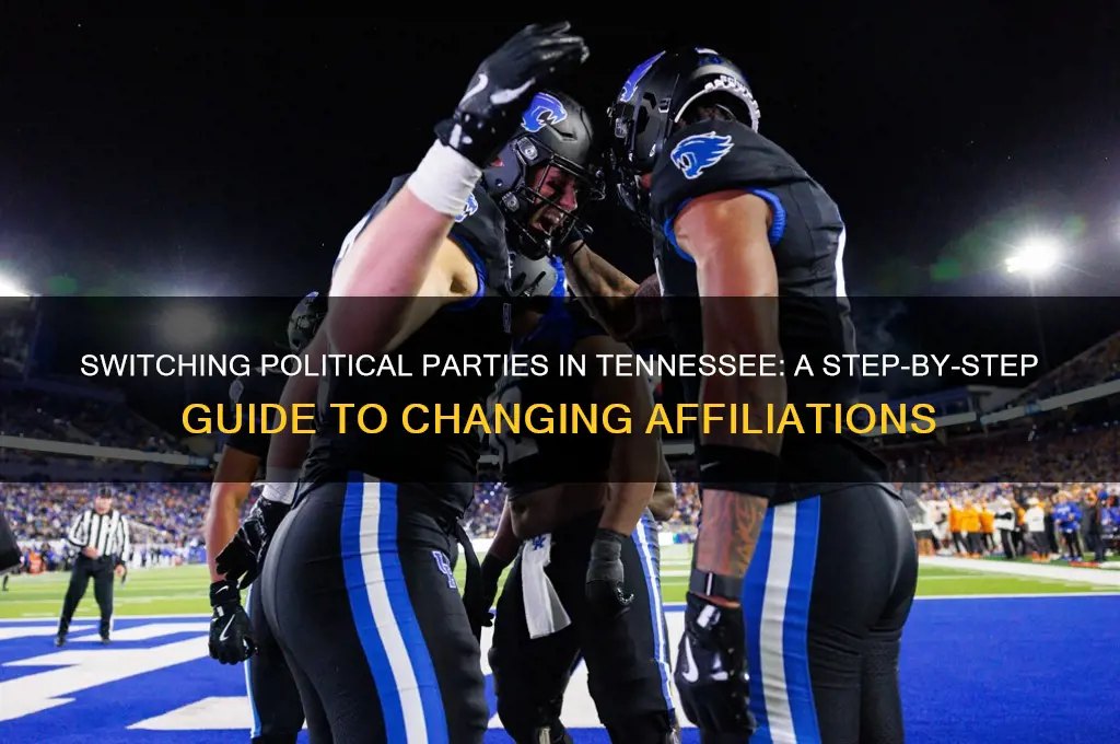 how do you change political parties in tn