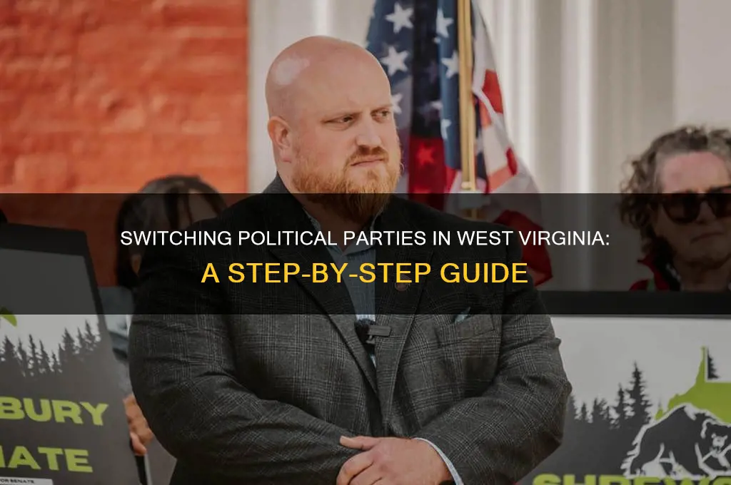 how do you change political parties in wv